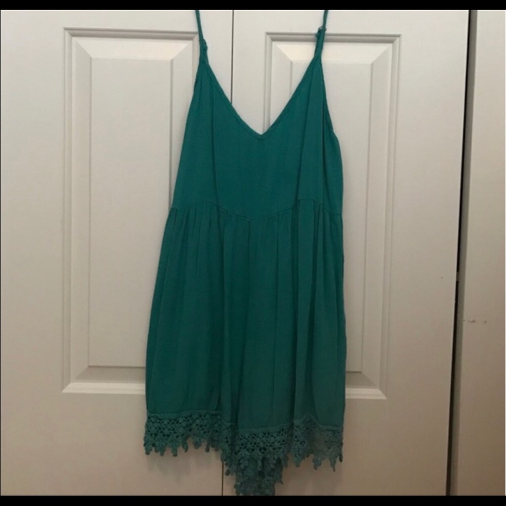 Green tobi romper